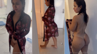 robertita franco se deja grabar en la intimidad de su casa y sin maquillaje